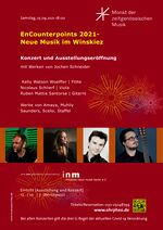 Festival EnCounterpoints 2021 - Woelffer, Schlierf, Santorsa - 25.09.21 - 20:00 Uhr
